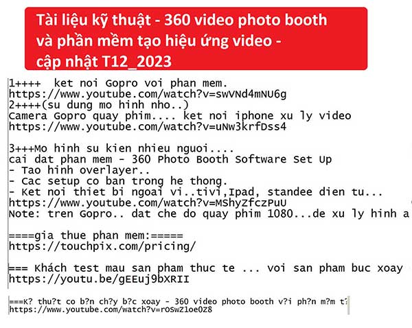 tài liệu hướng dẫn vận hành bục xoay 360 video photobooth và phần mềm tạo hiệu ứng tài liệu hướng dẫn vận hành bục xoay 360 video photobooth và phần mềm tạo hiệu ứng
