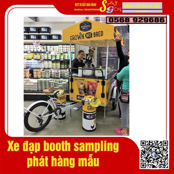 Xe Xích Lô Booth Sampling 