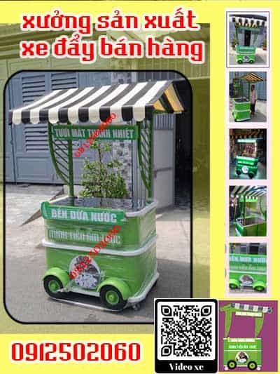 bến dừa nước xe bán hàng
